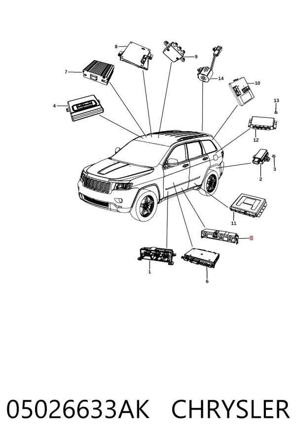  K05026633AH Fiat/Alfa/Lancia