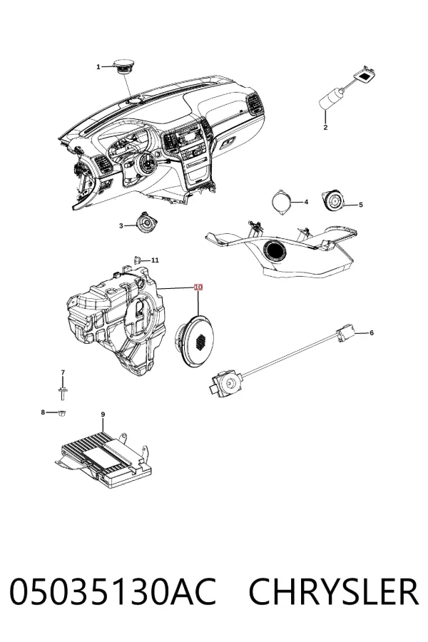  05035130AC Chrysler