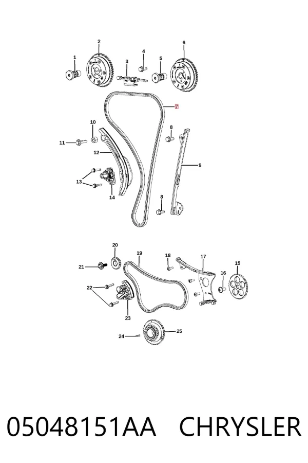  K05048151AA Fiat/Alfa/Lancia