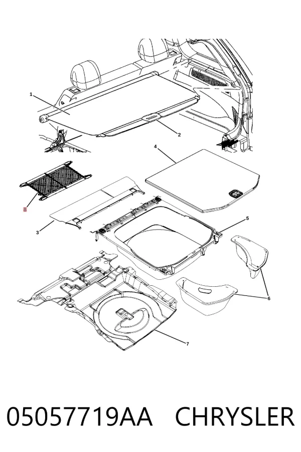  05057719AA Chrysler