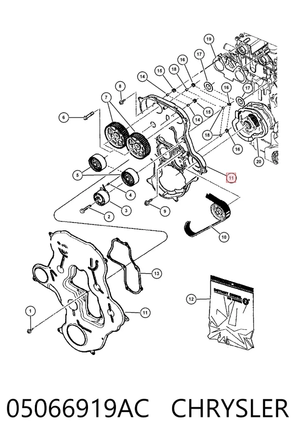 05066919AC Chrysler