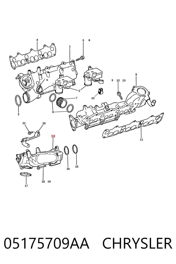  05175709AA Chrysler