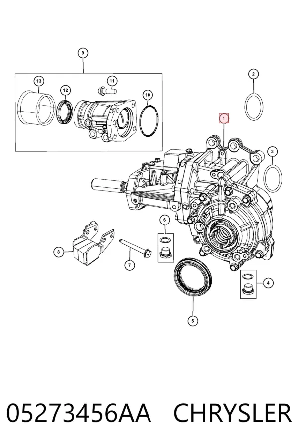 Раздатка 05273456AA Chrysler