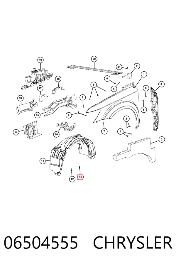  K68365015AA Fiat/Alfa/Lancia