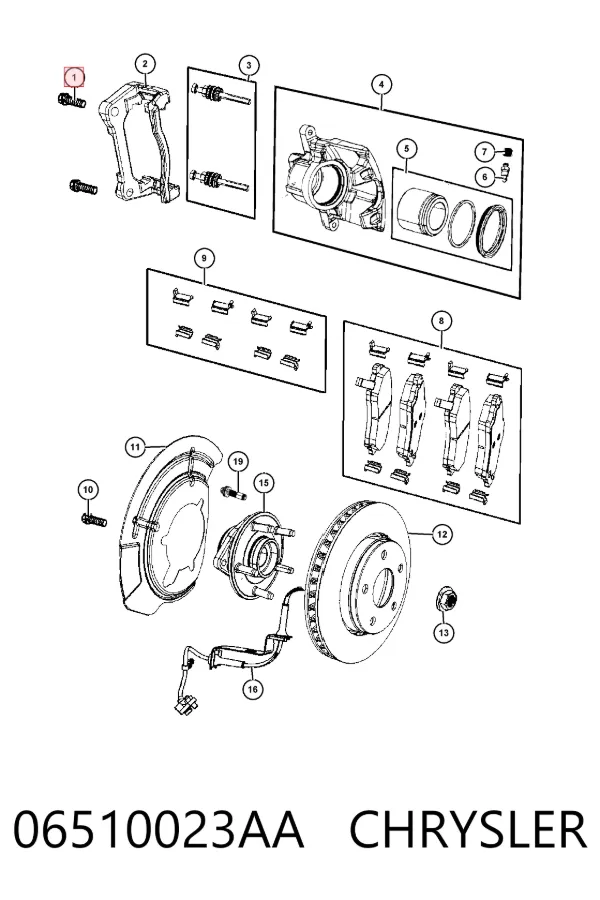  K06510023AA Fiat/Alfa/Lancia