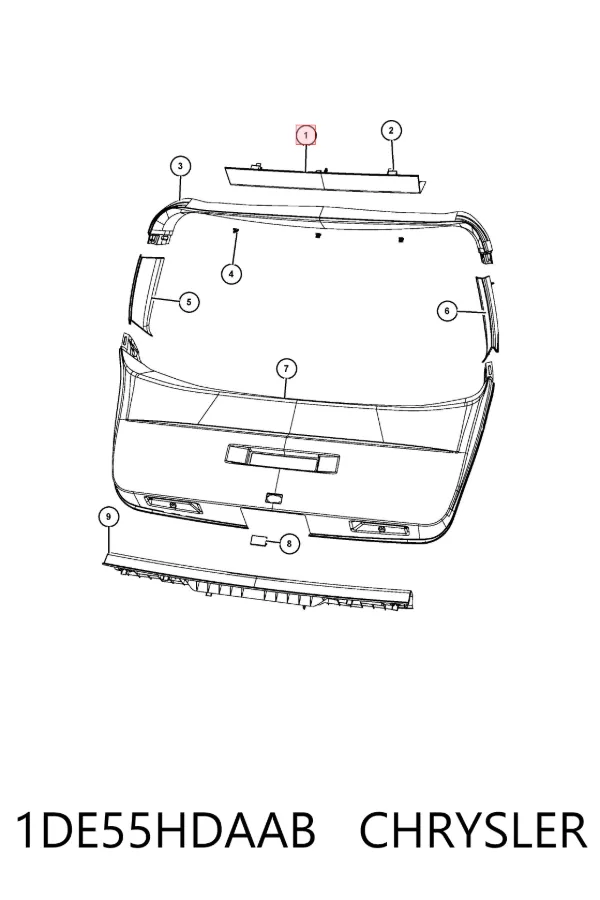  1DE55HDAAB Chrysler
