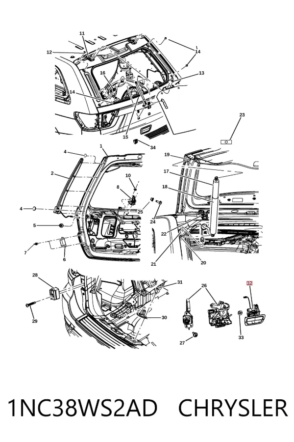  1NC38WS2AD Chrysler