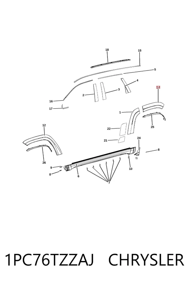  1PC76TZZAJ Chrysler