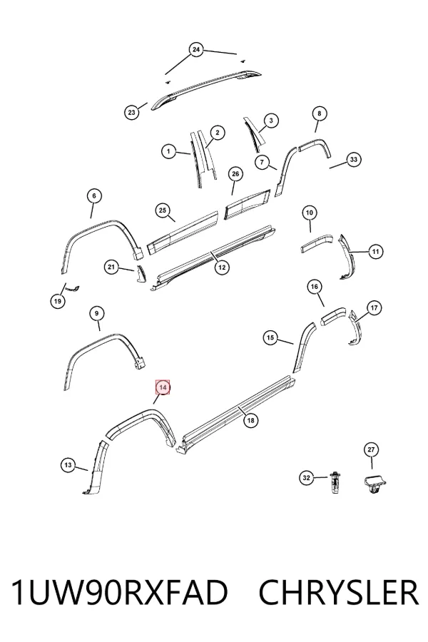  1UW90RXFAD Chrysler