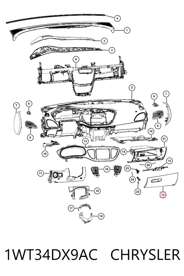  1WT34DX9AC Chrysler