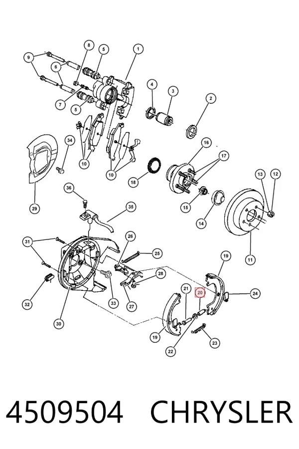  4509504 Chrysler