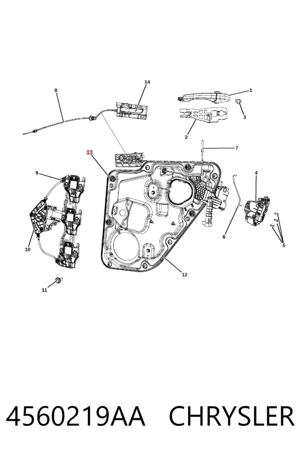  4560219AA Chrysler