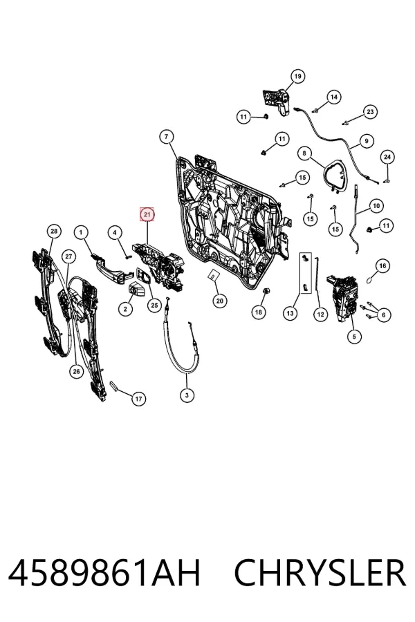  4589861AH Chrysler