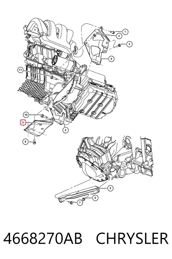  4668270AB Chrysler