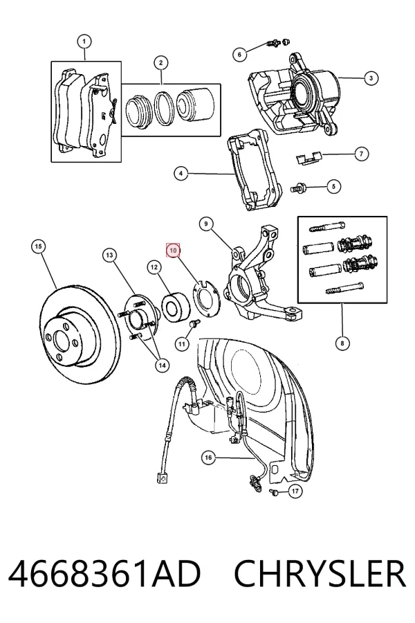  4668361AD Chrysler