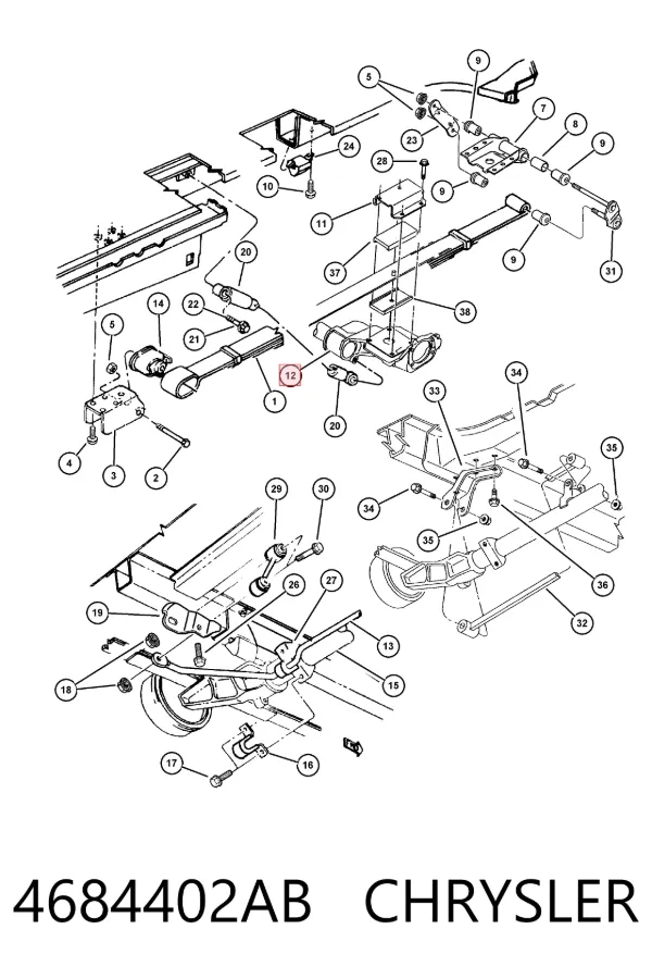  4684402AB Chrysler