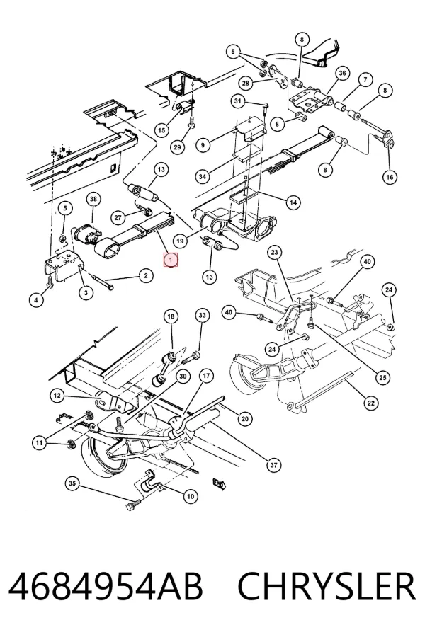  4684954AB Chrysler