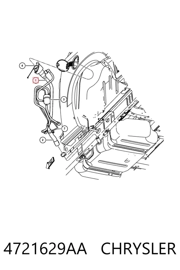  4721629AA Chrysler