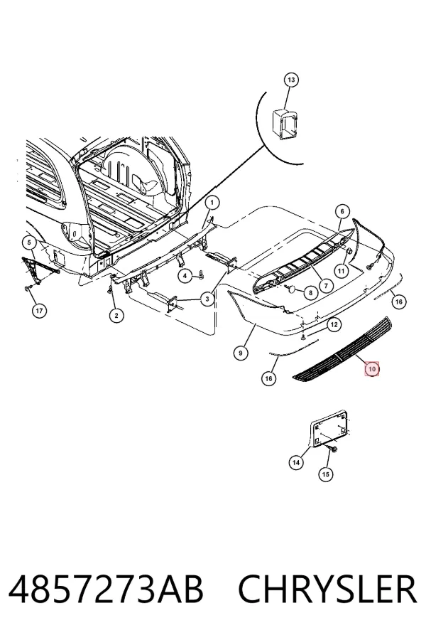  4857273AB Chrysler