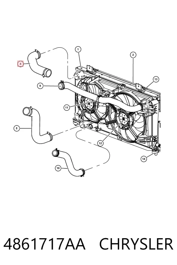  4861717AA Chrysler