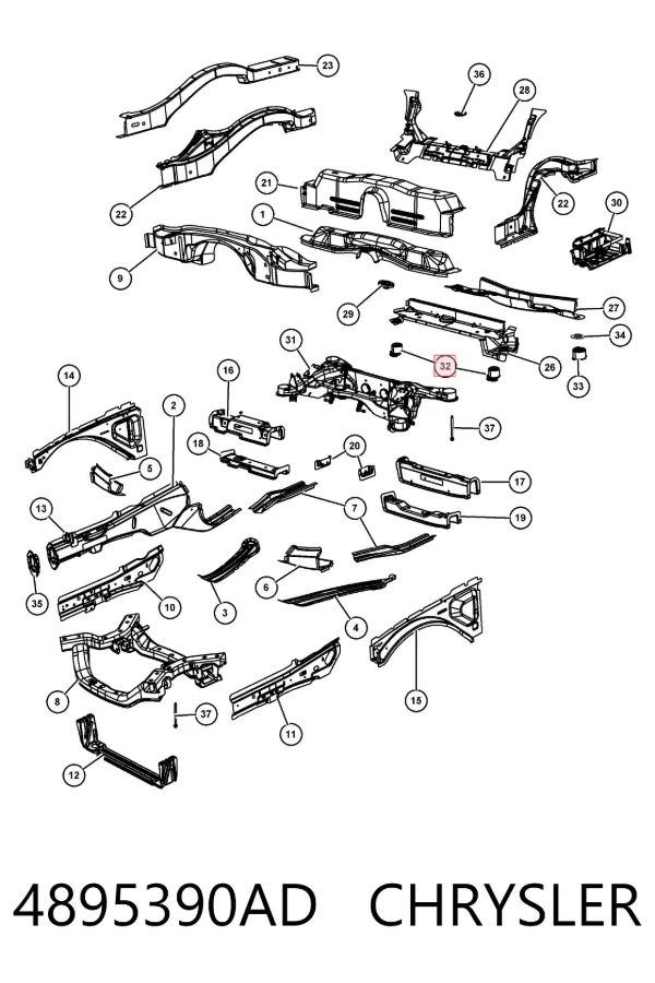 4895390AD Chrysler