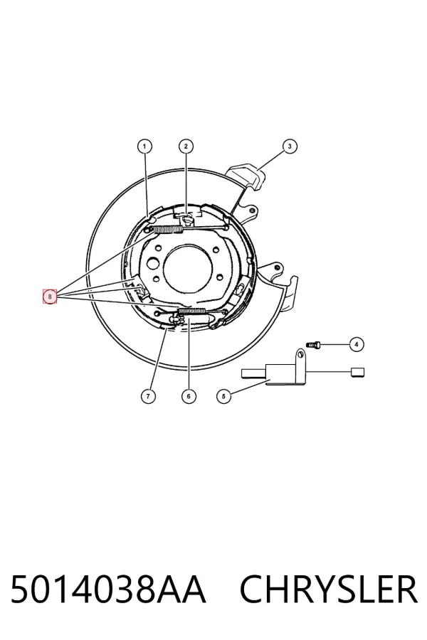  5014038AA Chrysler