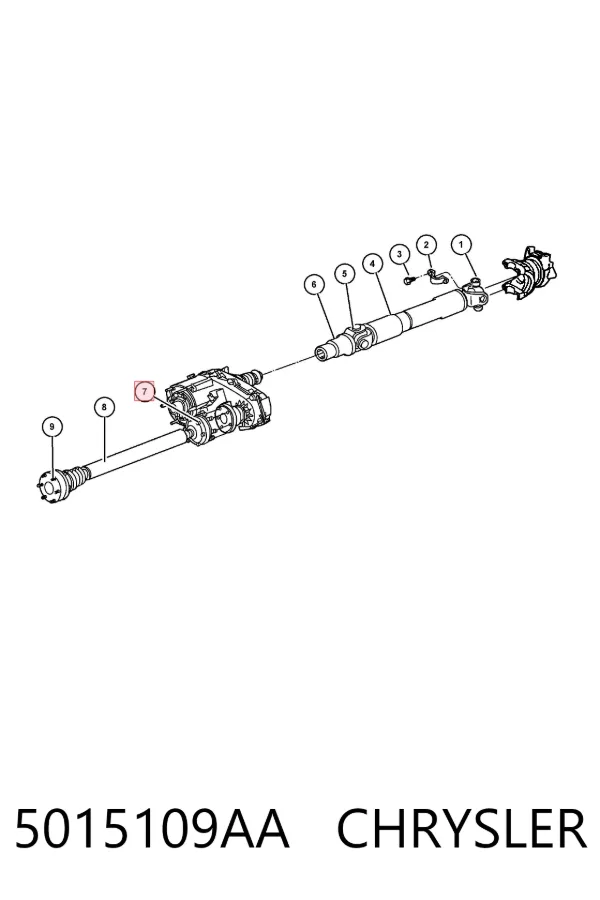  5015109AA Chrysler