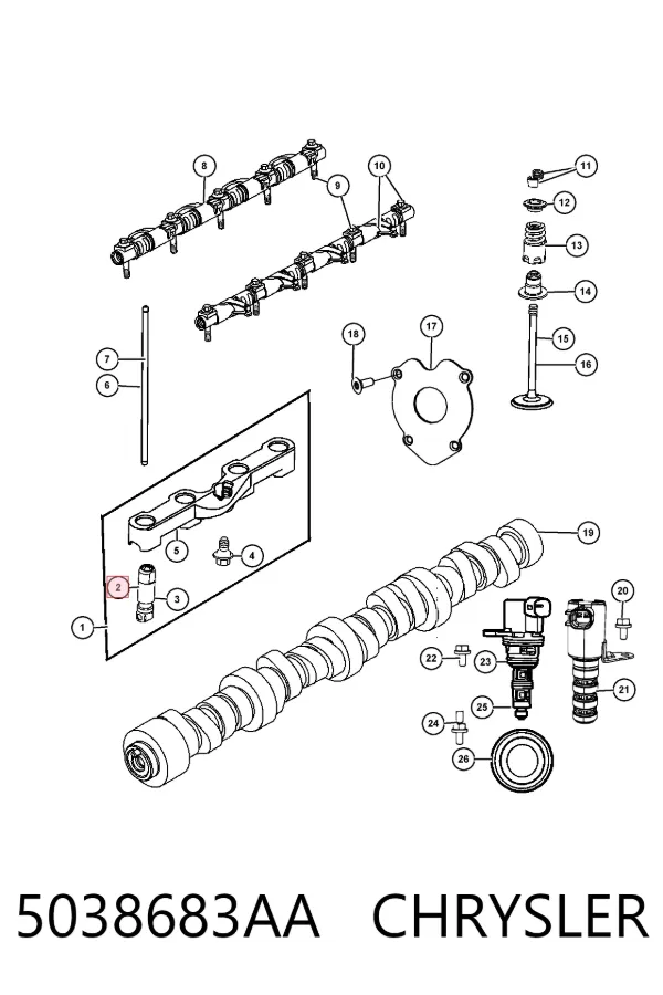  5038683AA Chrysler