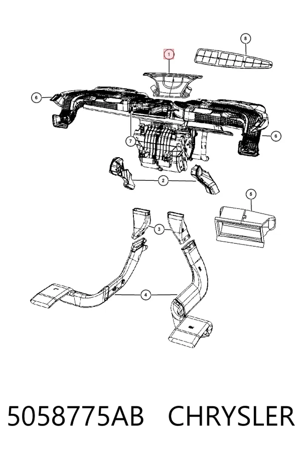  5058775AB Chrysler
