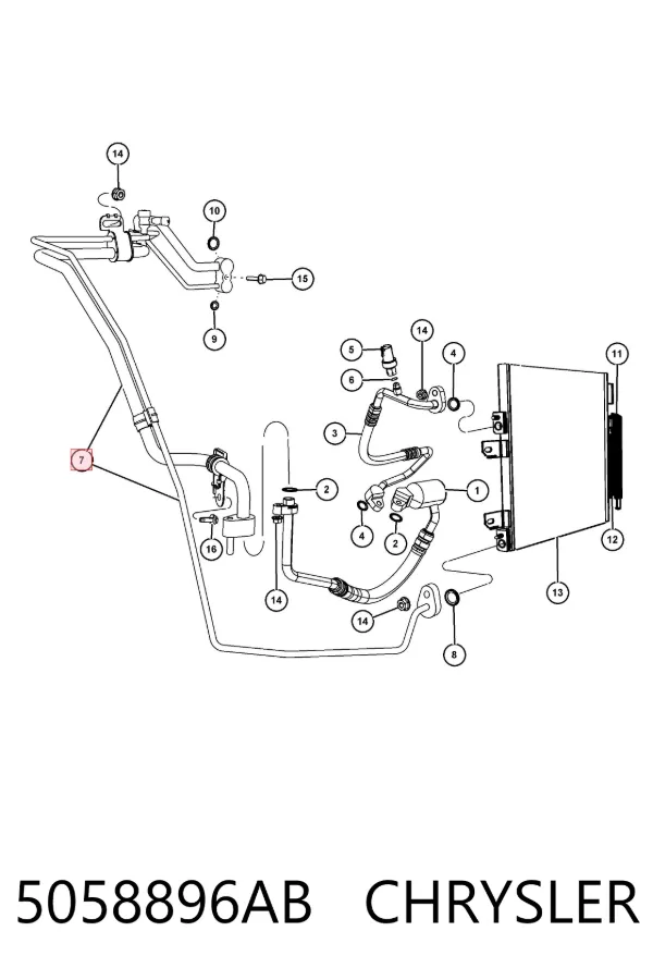  5058896AB Chrysler
