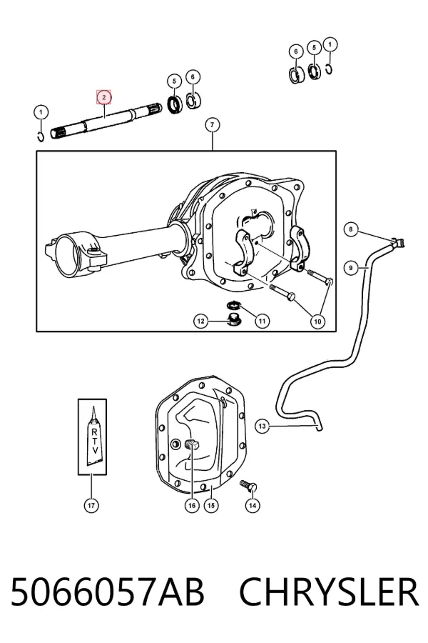  5066057AB Chrysler