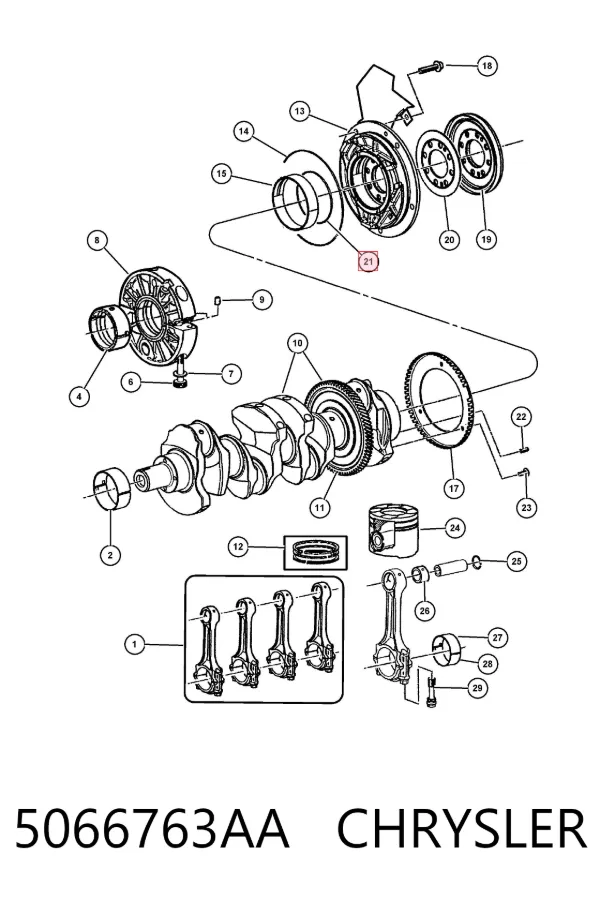  5066763AA Chrysler