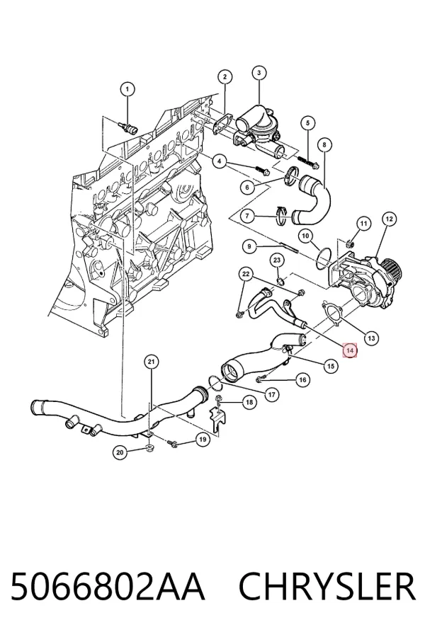  5066802AA Chrysler