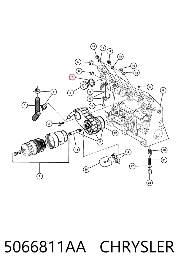  5066811AA Chrysler