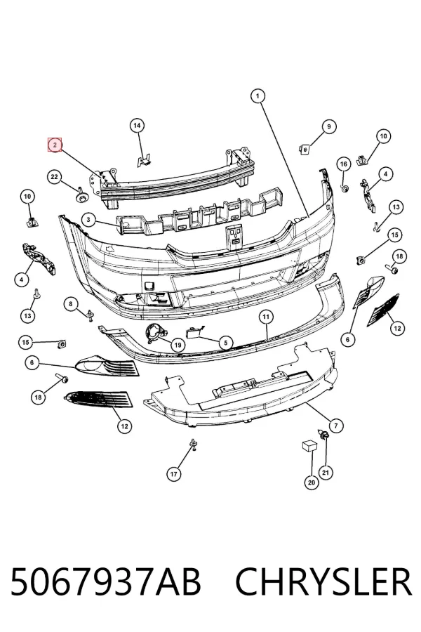  5067937AB Chrysler