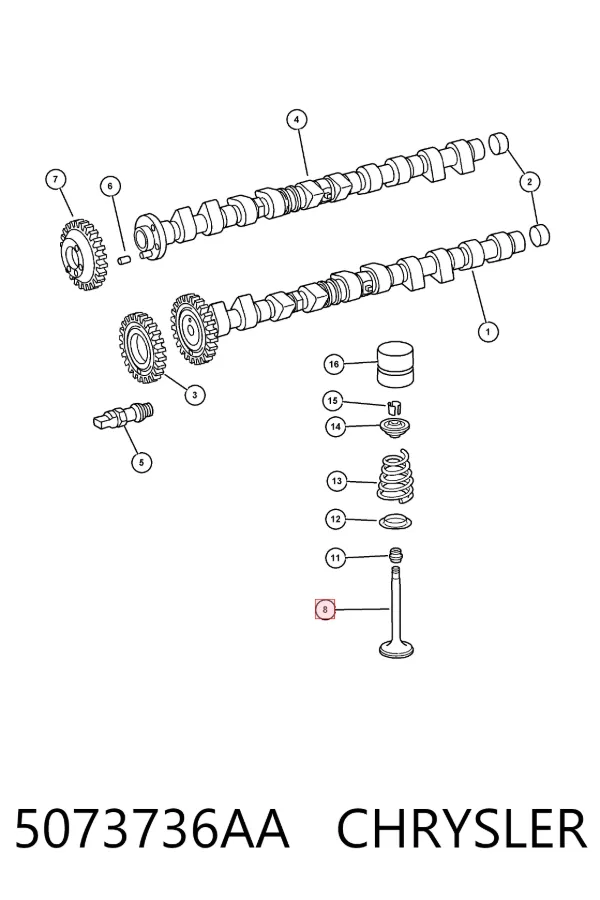  5073736AA Chrysler
