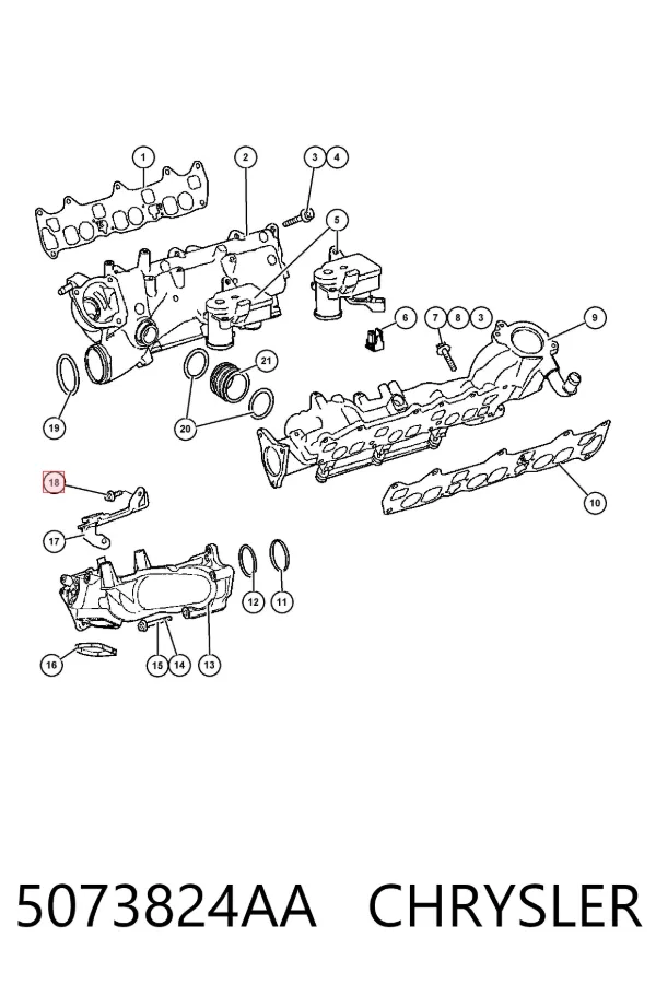  5073824AA Chrysler