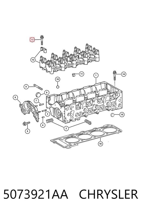  5073921AA Chrysler