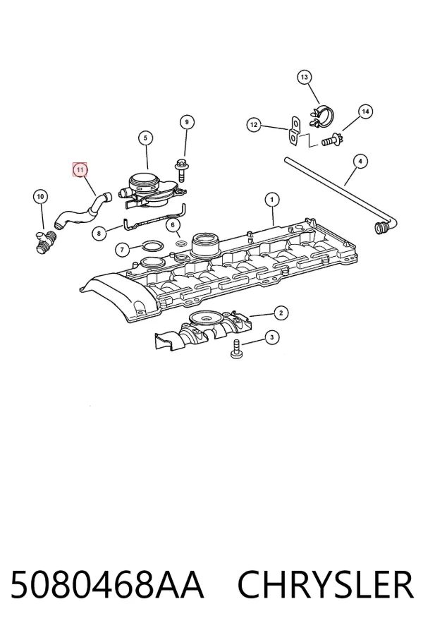  5080468AA Chrysler