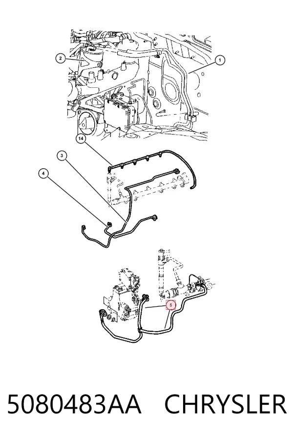  5080483AA Chrysler