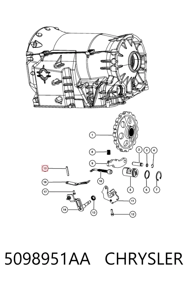 5098951AA Chrysler