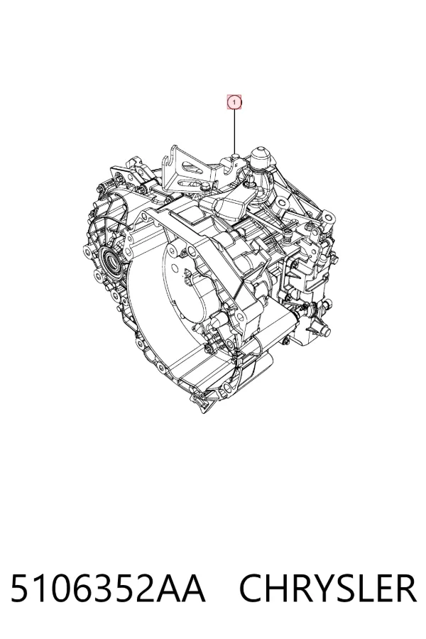 КПП 5106352AA Chrysler