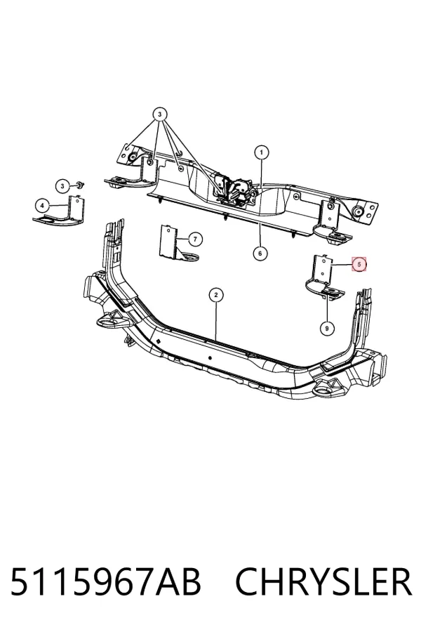  5115967AB Chrysler