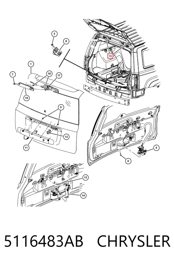  5116483AB Chrysler