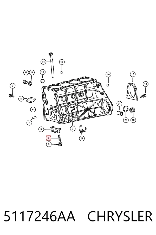  5117246AA Chrysler