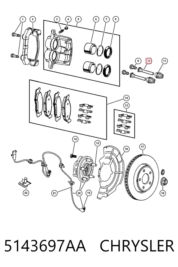  K05143697AA Fiat/Alfa/Lancia