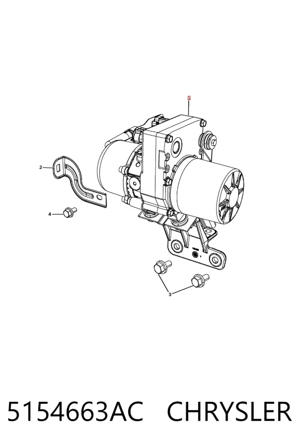 Насос ГУР 5154663AC Chrysler