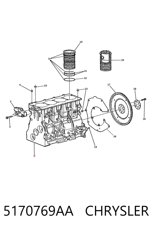 5170769AA Chrysler