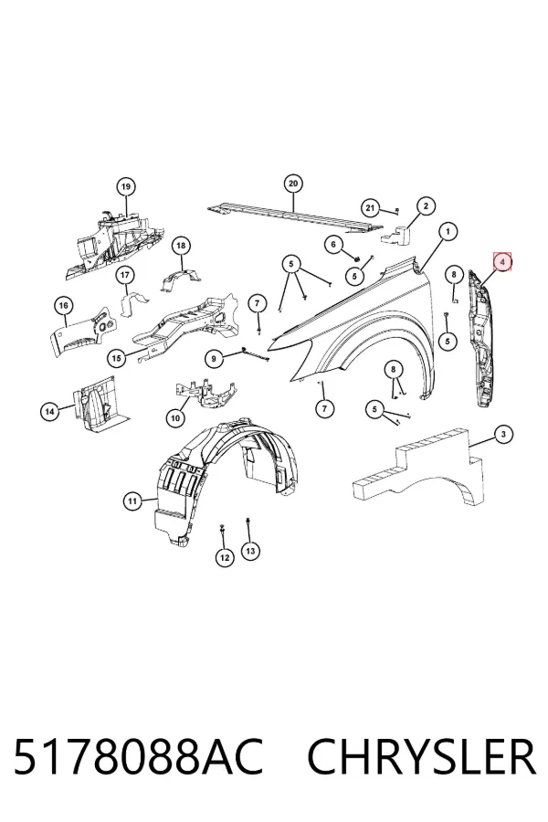  5178088AC Chrysler