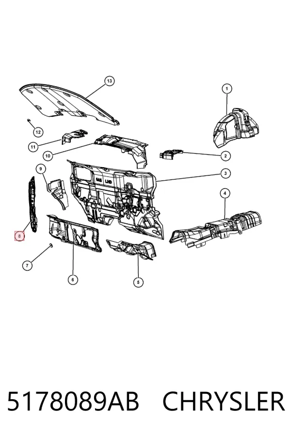  5178089AB Chrysler